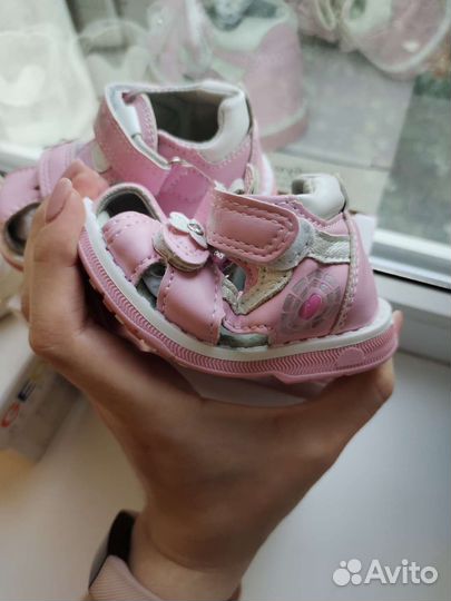 Босоножки для девочки 20 размер