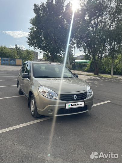 Renault Sandero 1.4 МТ, 2010, 163 046 км