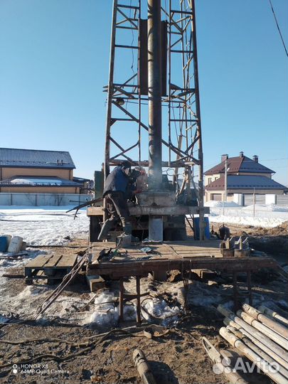 Бурение скважин на воду под ключ до 200 м