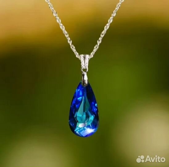 Кулон серьги Swarovski