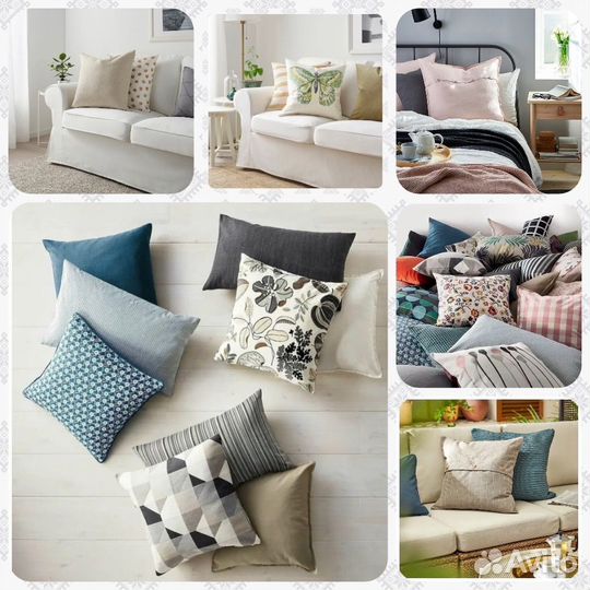 Чехлы для подушек IKEA