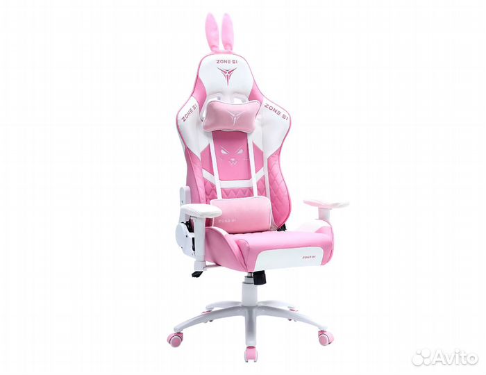 Компьютерное игровое кресло zone 51 bunny kitty