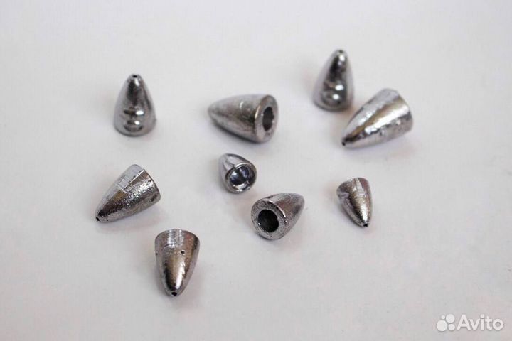 Грузило Пуля (Каролинская оснастка)