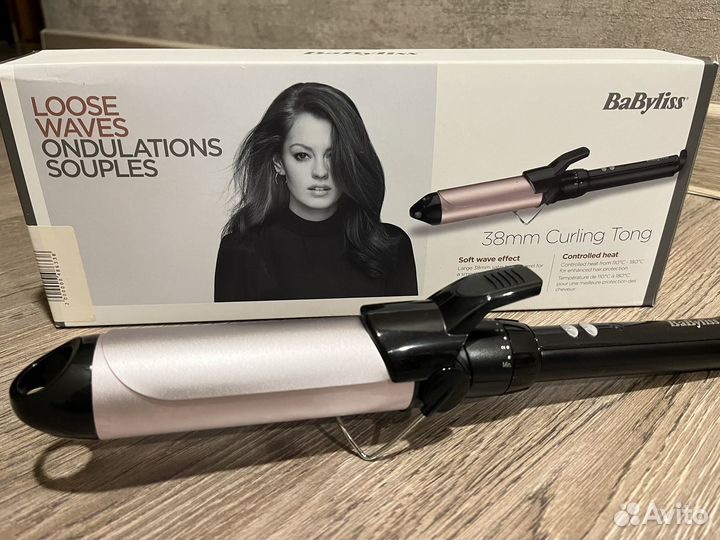 Плойка babyliss 38 мм