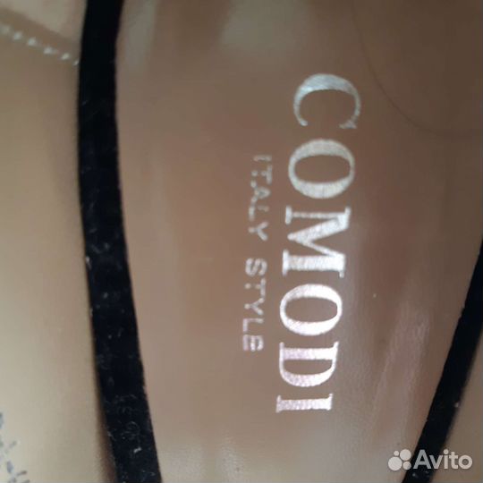 Туфли замшевые comodi