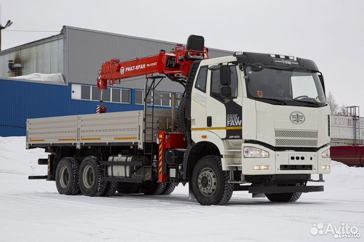 FAW CA 3250 с КМУ, 2024