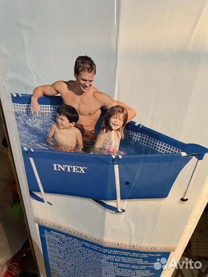 Каркасный бассейн intex