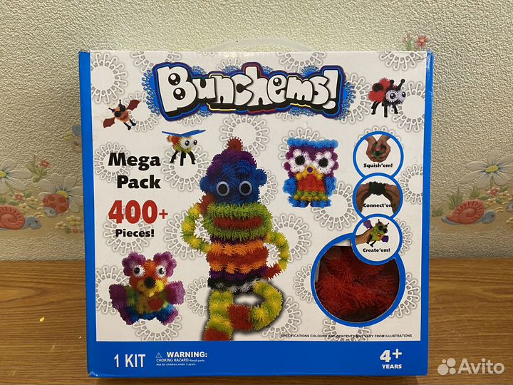 Игра конструктор репейник bunchems