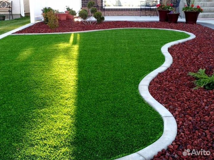 Теневыносливый рулонный газон. Укладка с гарантией