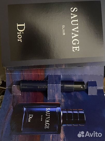 Dior sauvage elixir пробник