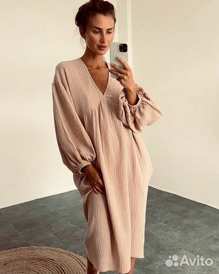 Платье женское оверсайз