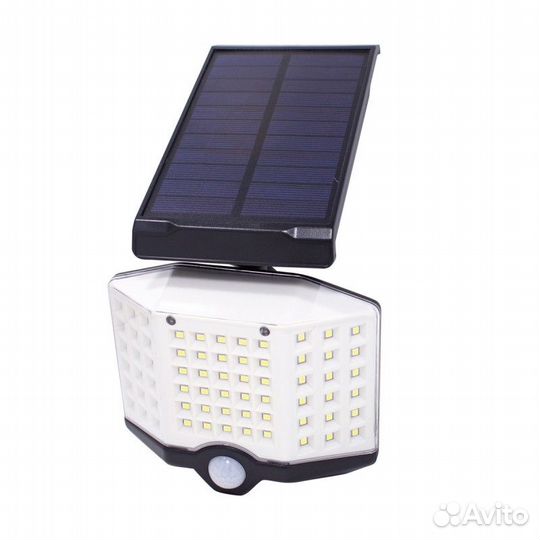 Светильник светодиодный на солнечной батарее с дат