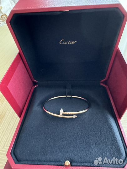 Браслет гвоздь cartier juste un clou