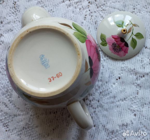 Чайник заварочный фарфоровый СССР