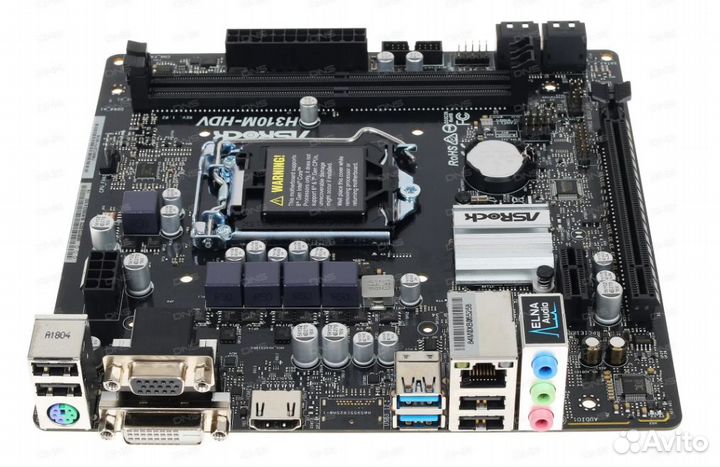Материнская плата ASRock H310M-HDV Сокет: 1151v2