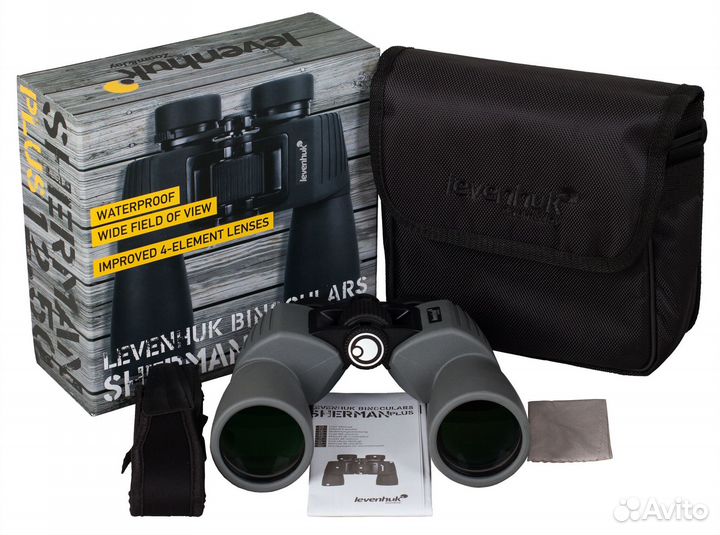 Бинокль Levenhuk Sherman plus 12x50