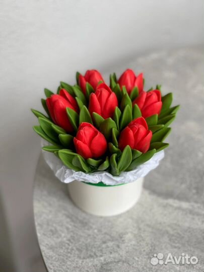 Тюльпаны / Мыло ручной работы