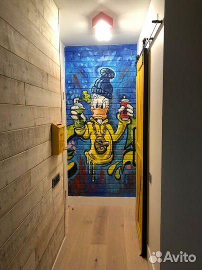 Роспись стен. Граффити