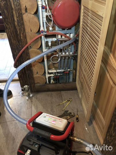 Промывка отопления, радиаторов, полов, труб