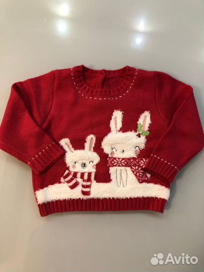 Кофта кардиган 9-12 мес mothercare, Benetton