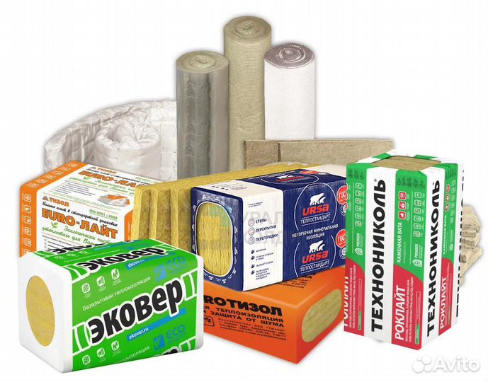 Теплоизоляция (утеплитель) для стен и кровли