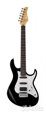 Электрогитара, черная Cort G250 BK