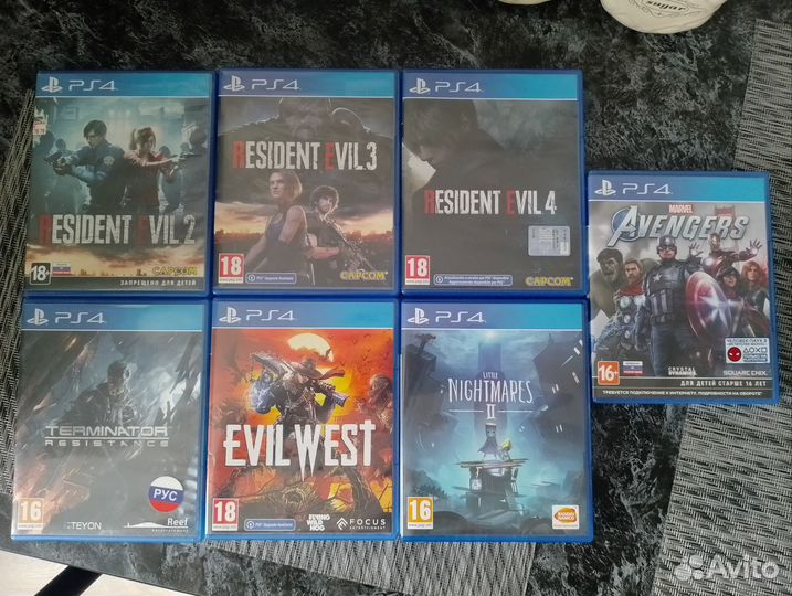 Игры для приставок ps4