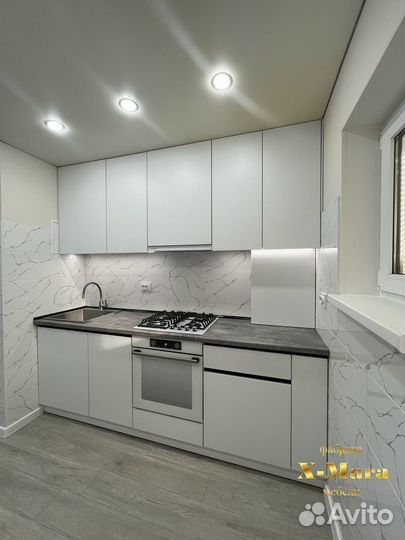 Кухонный гарнитур прямой