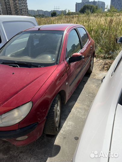 Peugeot 206 1.4 AT, 2000, 220 000 км