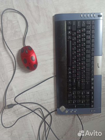 Клавиатура Genius мышь logitech