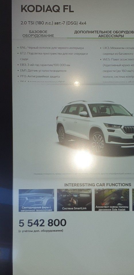 Skoda Kodiaq: фото владельца