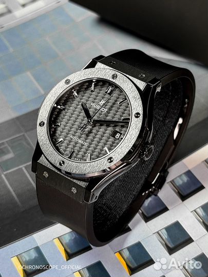 Часы hublot - classic fusion black magic 45 MM