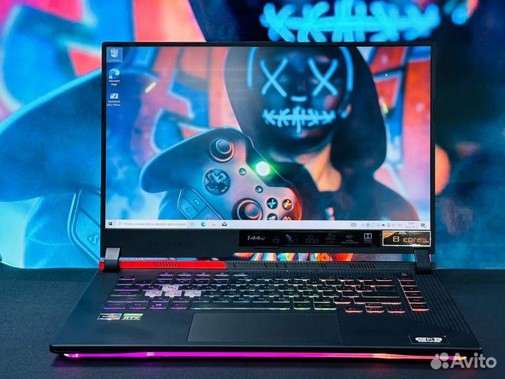 Игровой asus ROG Strix Core i5 GTX 1650 SSD 512gb