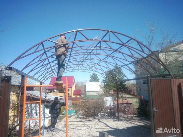 Металлоконструкции Навесыбеседкикачеля