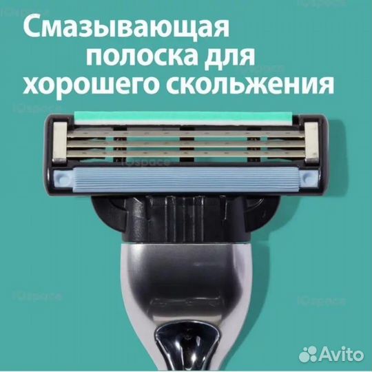 Лезвия для бритья gillette Mach 3