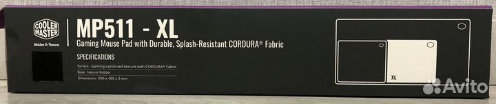 Новый игровой коврик Coolermaster MP511-XL