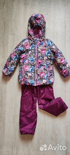 Демисезонная куртка и брюки для девочки, б/у