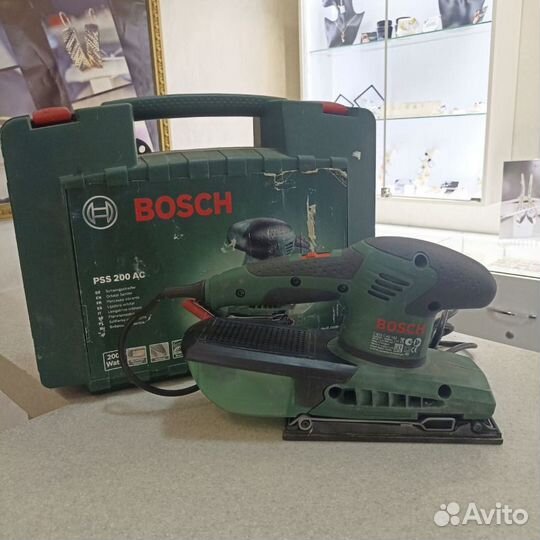 Плоскошлифовальная машина Bosch PSS 200 AC