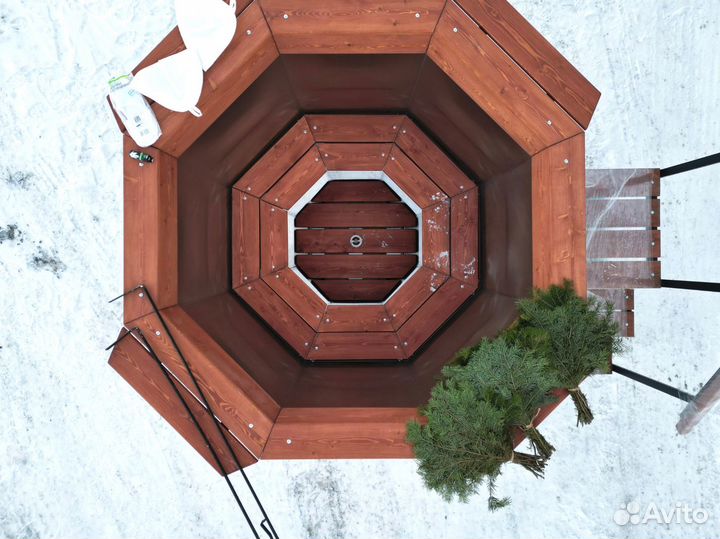 Банный чан с производства