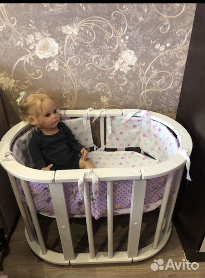 Кроватка манеж для кукол