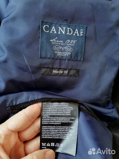 Мужской пиджак классический вельветовый р48-50 M L