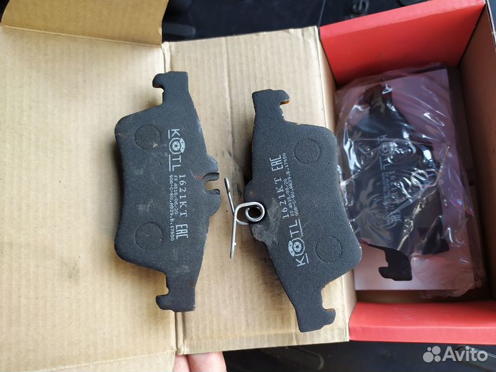 Тормозные колодки ford focus 2 задние