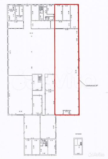 Производство, 1500 м²