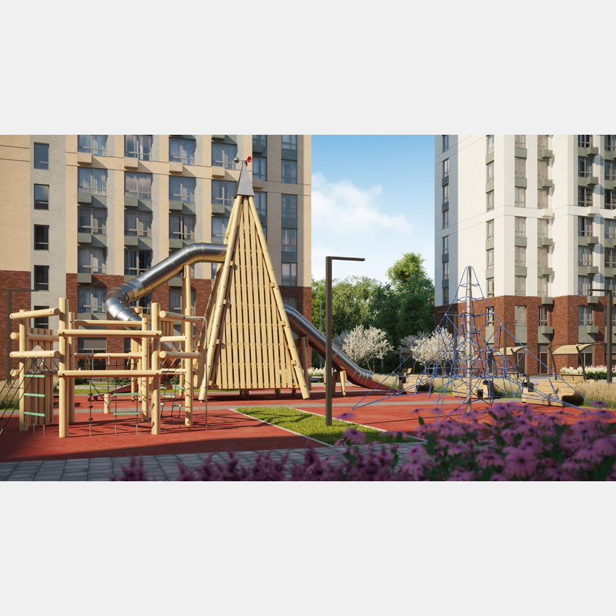 3-к. квартира, 60,8 м², 4/24 эт.