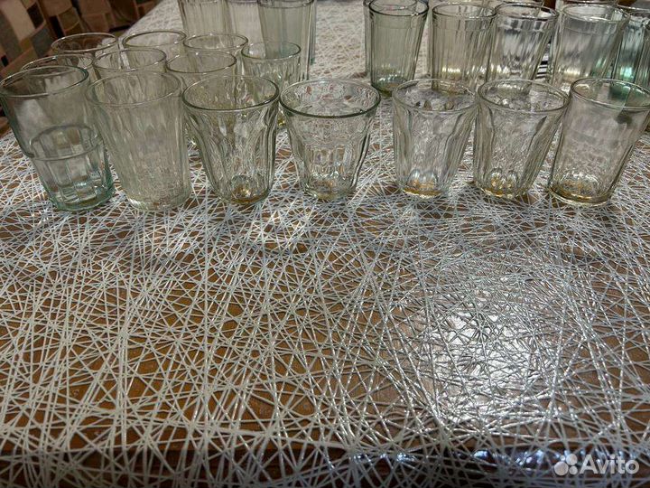 Стаканы граненые СССР