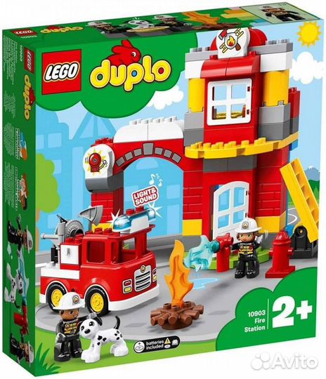 Лего Дупло Lego duplo пожарная станция