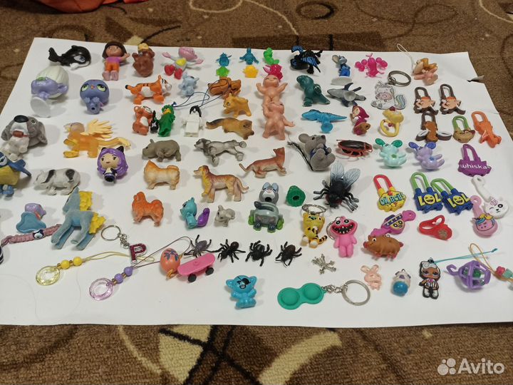 Коллекционные игрушки, фигурки, брелки, мячики