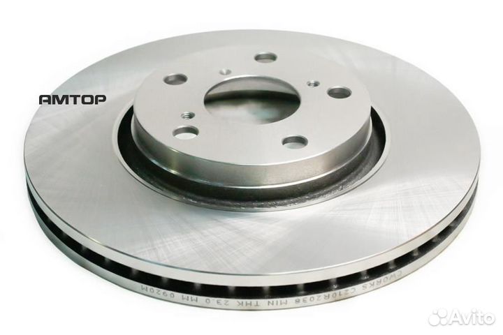 Cworks C210R2038 Диск тормозной передний cworks C2