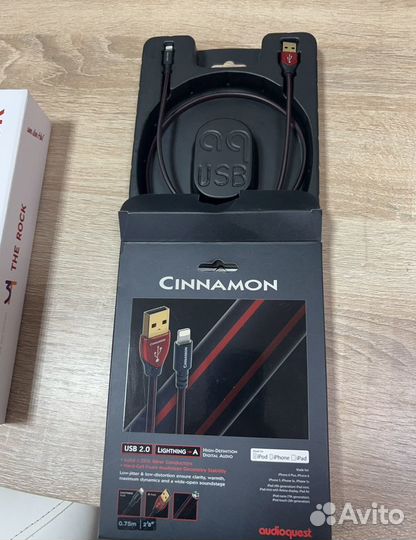 Audioquest cinnanon 0,75m usb-lighting