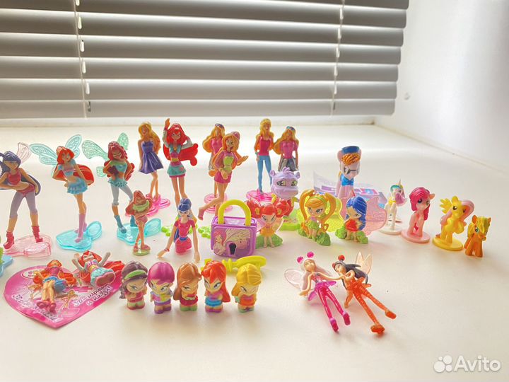 Kinder surprise Winx, PopPixie и другие